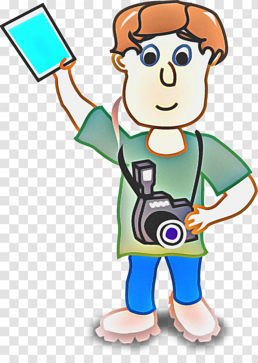 Cartoon Pleased Transparent PNG