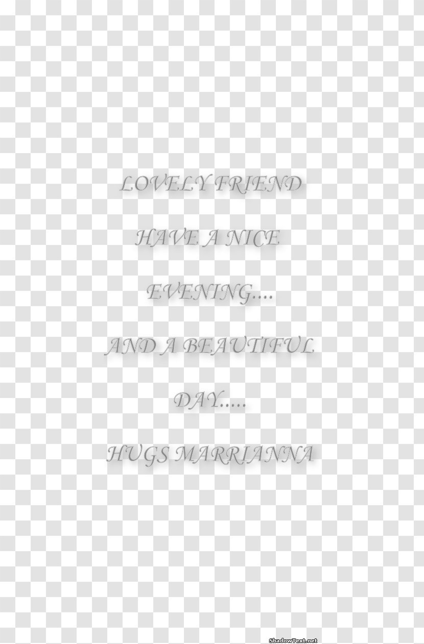 Handwriting Line Angle Font - Friendship Text Quote Transparent PNG