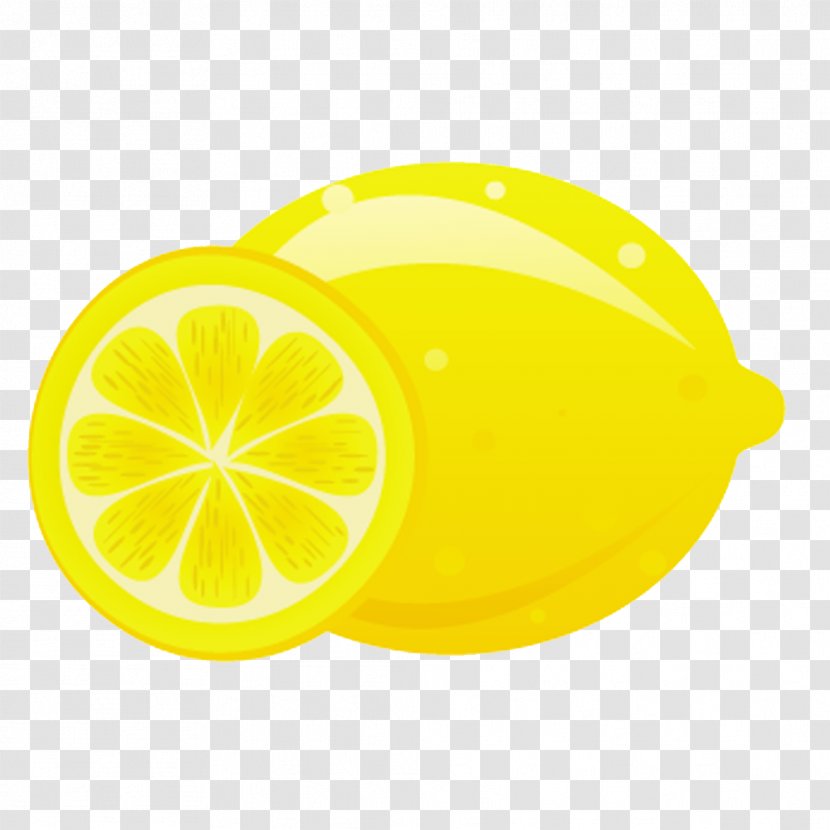 Lemon Product Design Yellow Citric Acid Transparent PNG