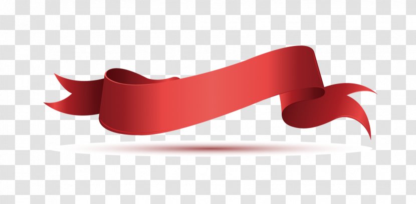 Red Ribbon Border - Photography Transparent PNG