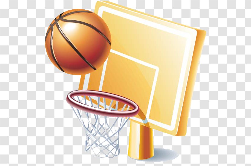 Basketball Sport Drawing Backboard - Orange Transparent PNG