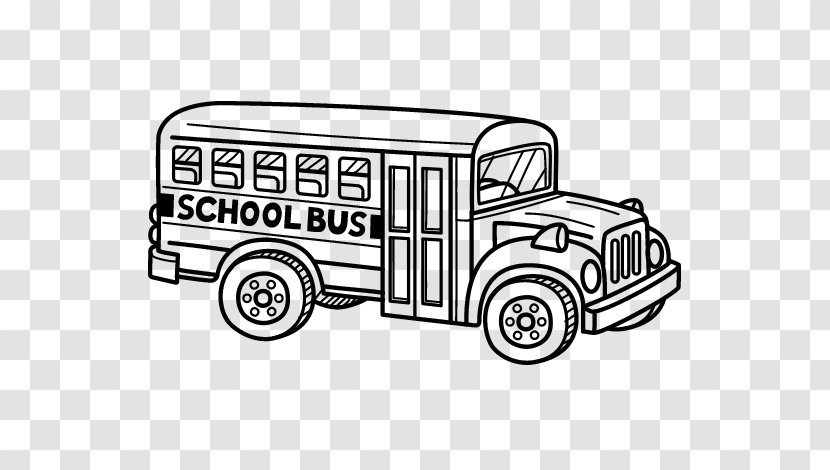 School Bus Drawing Painting - Car Transparent PNG