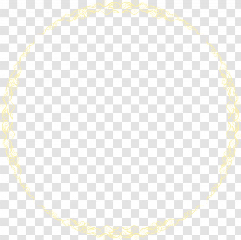 Necklace Yellow Circle Body Piercing Jewellery - Oval - Fresh Lace Transparent PNG