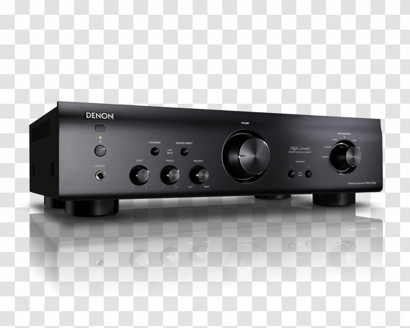 DENON PMA-520A HiFi Amplifier Integrated Audio Power Denon PMA 720AE - Electronic Instrument - Pc Speakers Transparent PNG