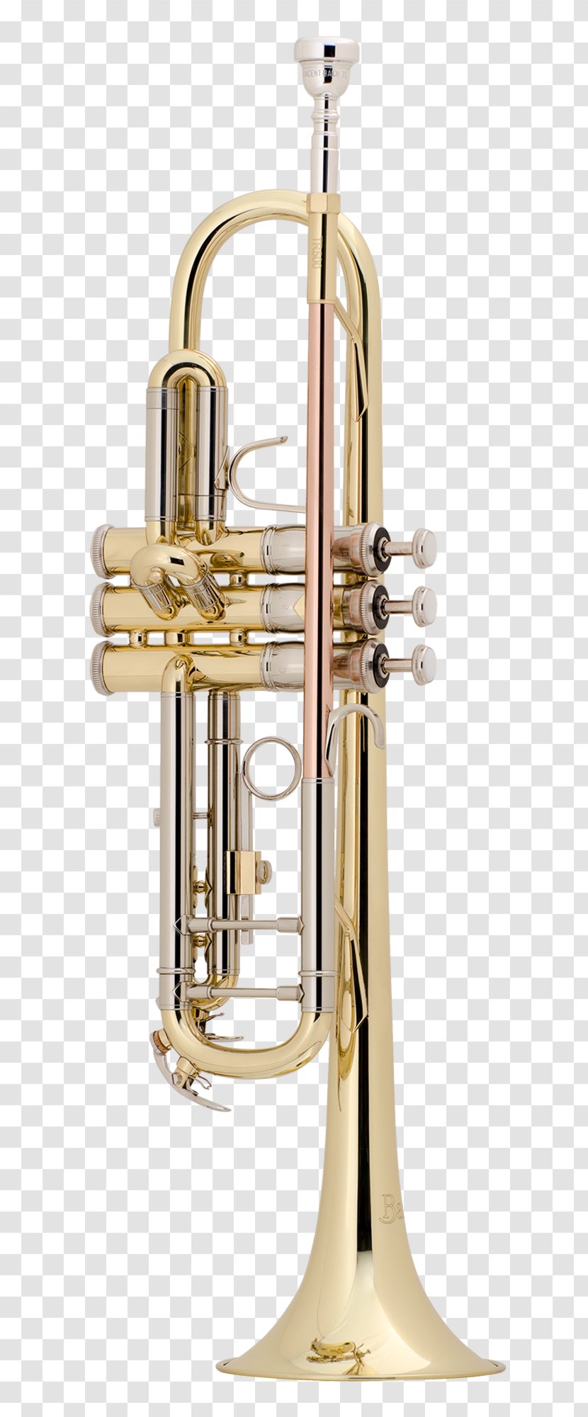 Trumpet Musical Instruments Vincent Bach Corporation Brass Mouthpiece - Silhouette - And Saxophone Transparent PNG