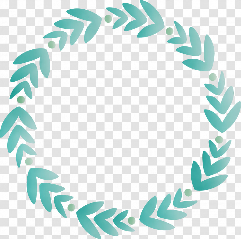 Turquoise Teal Logo Font Transparent PNG