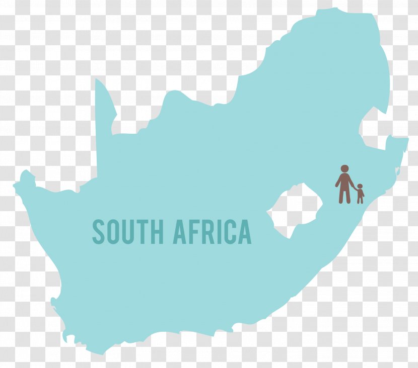 South Africa Royalty-free Map - Vector Transparent PNG