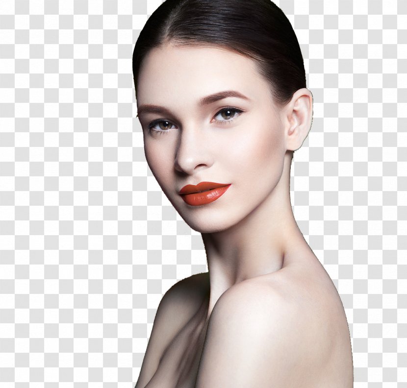Make-up Eyebrow Beauty Model - Frame - Makeup Transparent PNG