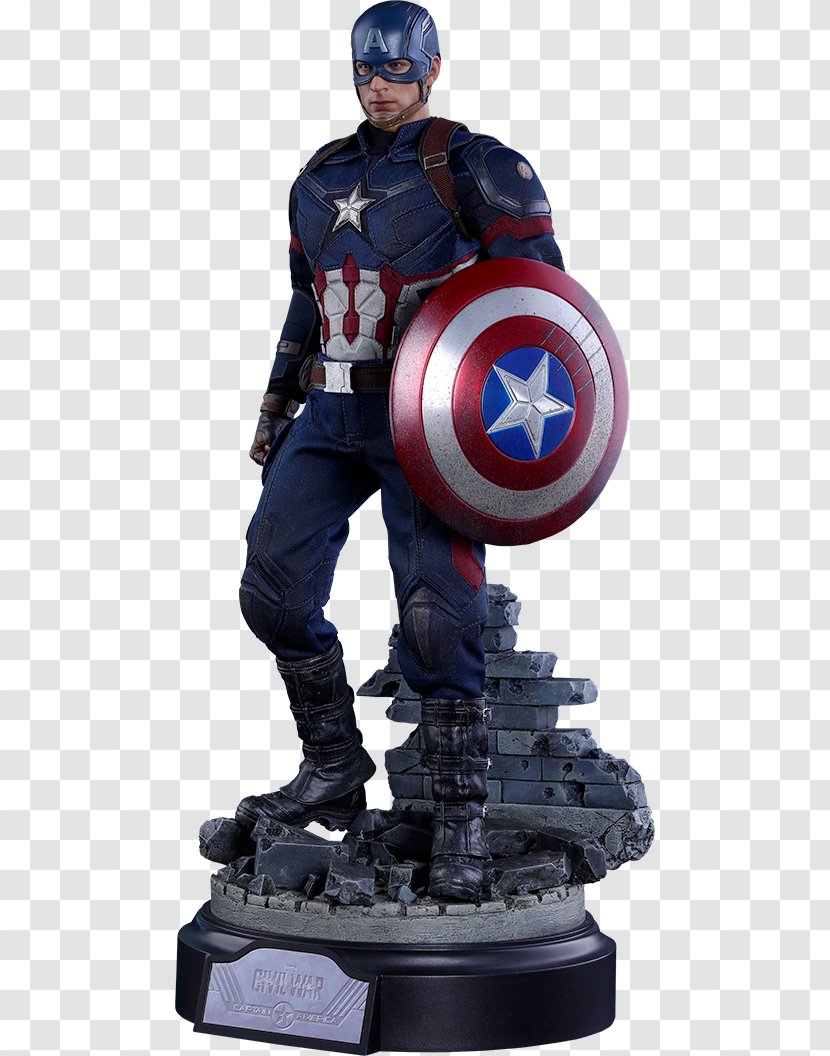 Captain America Action & Toy Figures Hot Toys Limited Marvel Cinematic Universe - Sideshow Collectibles Transparent PNG