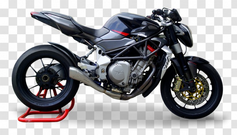 Exhaust System MV Agusta Brutale Series Motorcycle 910 R Transparent PNG