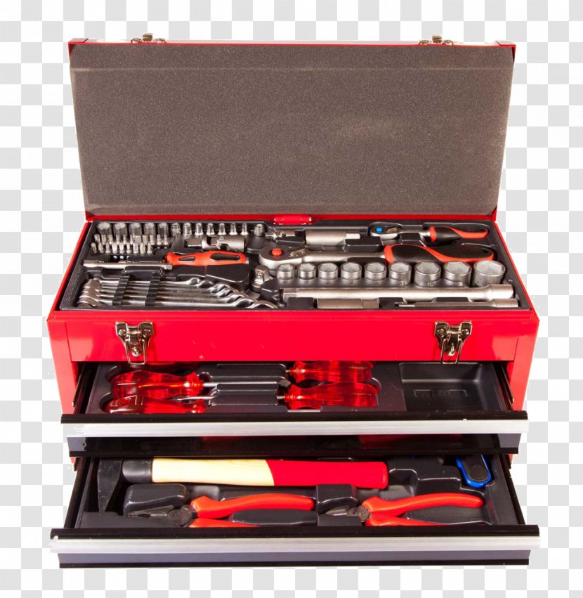 Tool Royalty-free Shutterstock - Hardware Accessory - Red Toolbox Transparent PNG