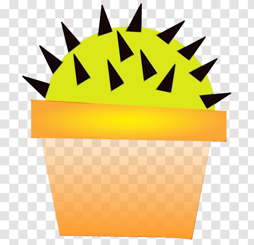 Crown - Paint - Yellow Transparent PNG