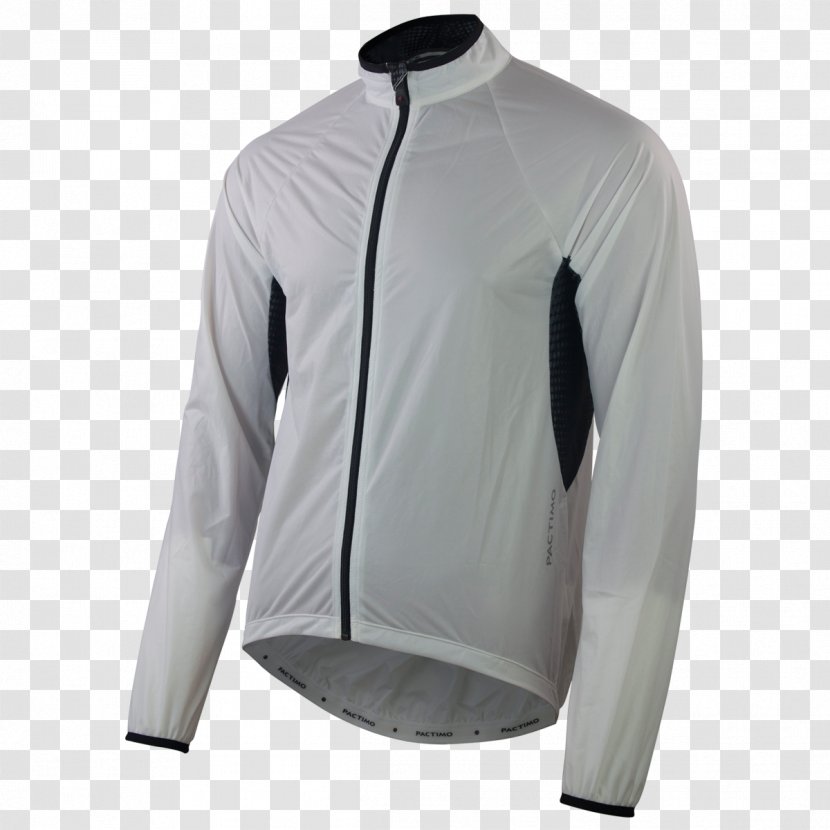 Jacket Cycling Outerwear Raincoat Sportswear - Windbreaker Transparent PNG