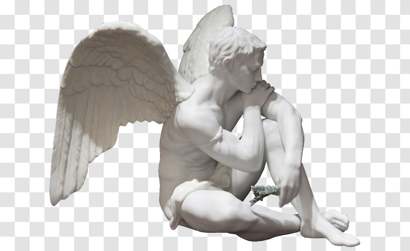 Figurine Memory Statue Author Sculpture - Wing - Fictional Character Transparent PNG
