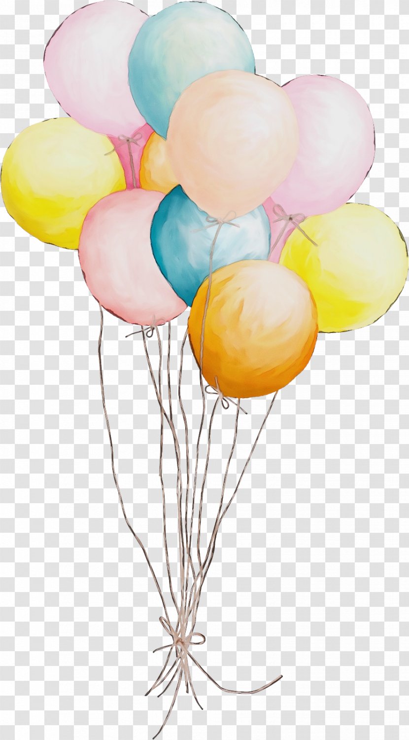 Balloon Party Supply Clip Art - Paint Transparent PNG