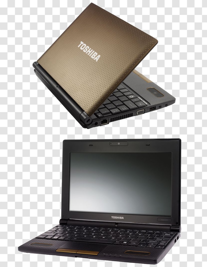 Netbook Laptop Toshiba Personal Computer Portable - Multimedia Transparent PNG