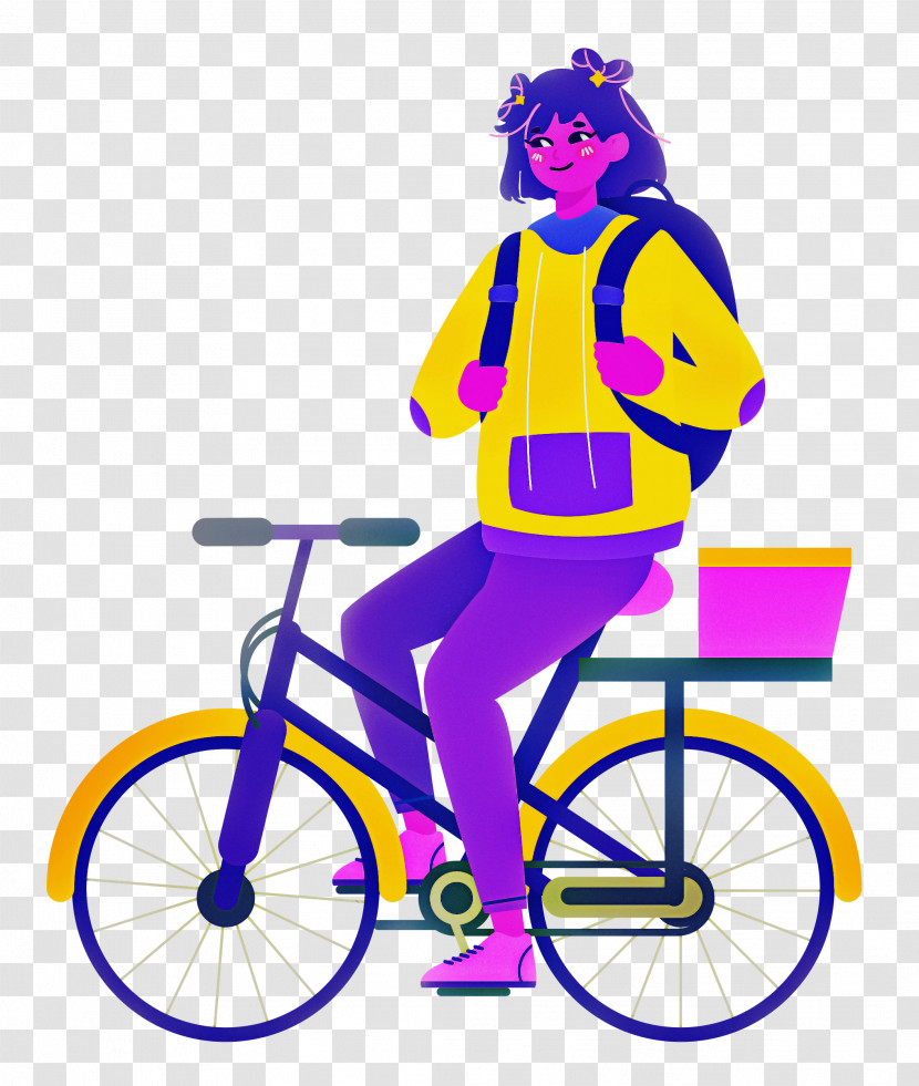 Bike Riding Bicycle Transparent PNG