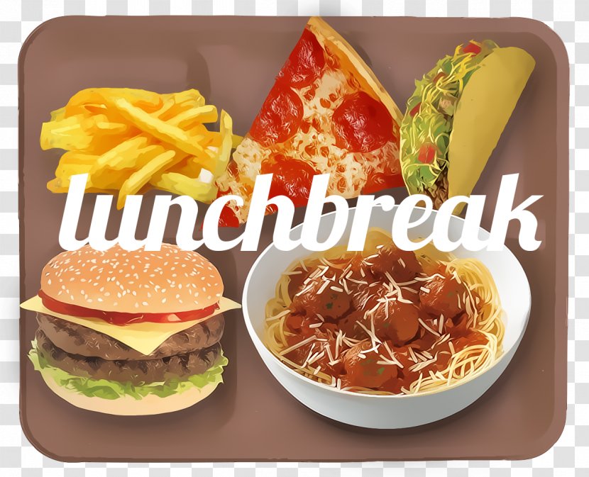 Fast Food Junk Full Breakfast French Fries - Lunch Transparent PNG