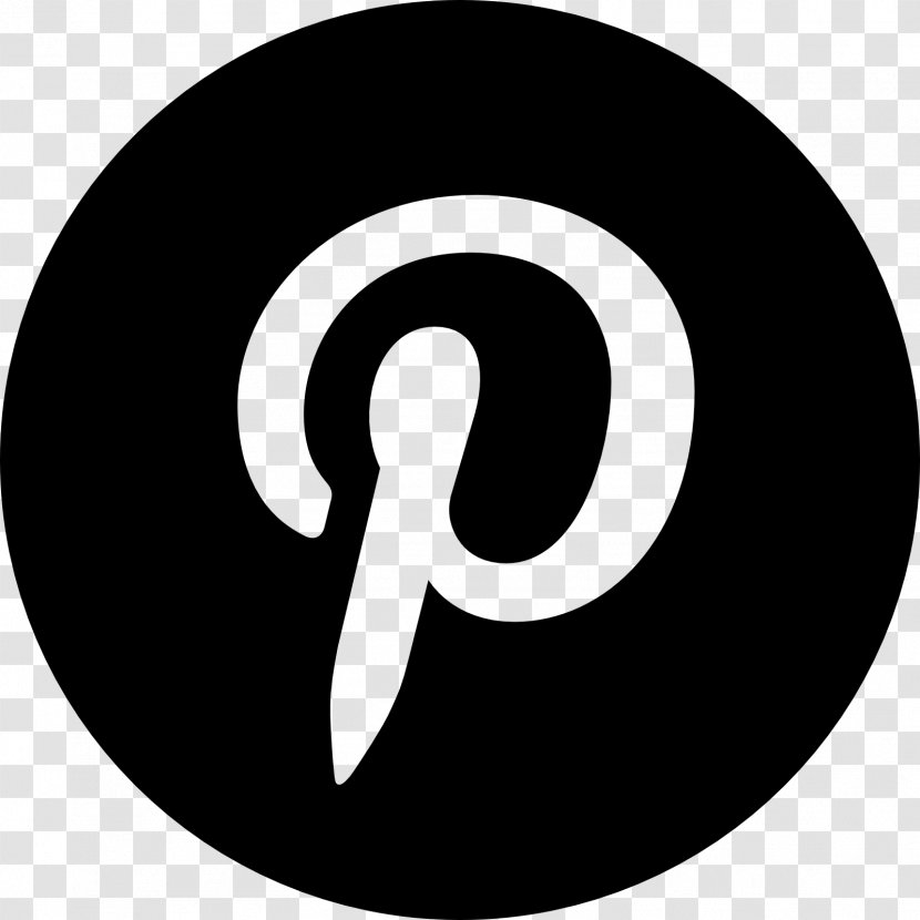 Logo Symbol - Black And White - Social Media Icon Transparent PNG