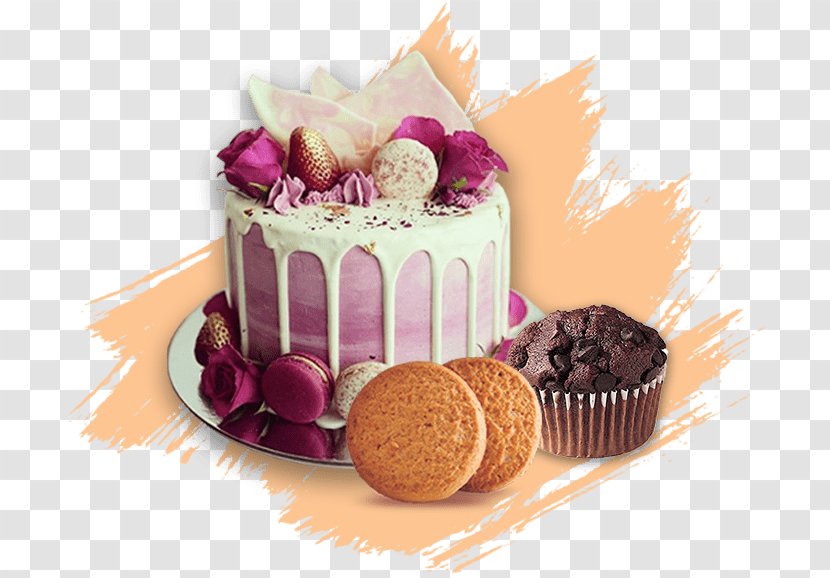 Cupcake Frosting & Icing Bakery Cake Decorating Birthday - Cream Transparent PNG