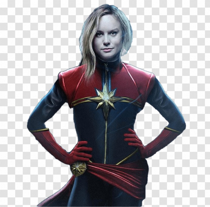 Brie Larson Captain Marvel Carol Danvers Wanda Maximoff Mar-Vell - Superhero - Lanza Symbol Transparent PNG