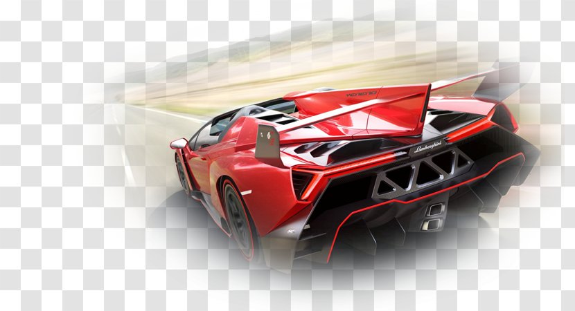 Lamborghini Aventador Sports Car Luxury Vehicle - Roadster - Veneno Transparent PNG