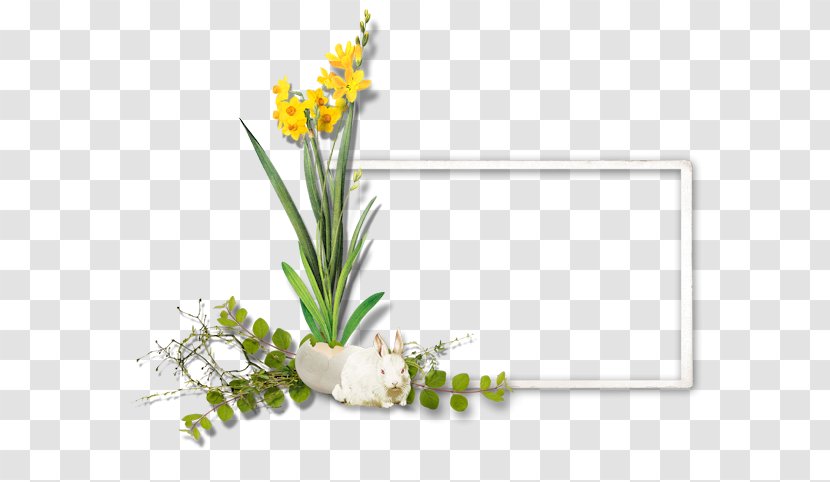 Floral Design Cut Flowers Flowerpot Plant Stem - Lovely Frame Transparent PNG