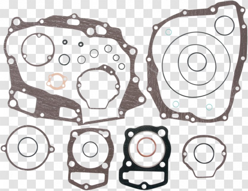 Honda XL185 Engine Motorcycle Gasket Transparent PNG