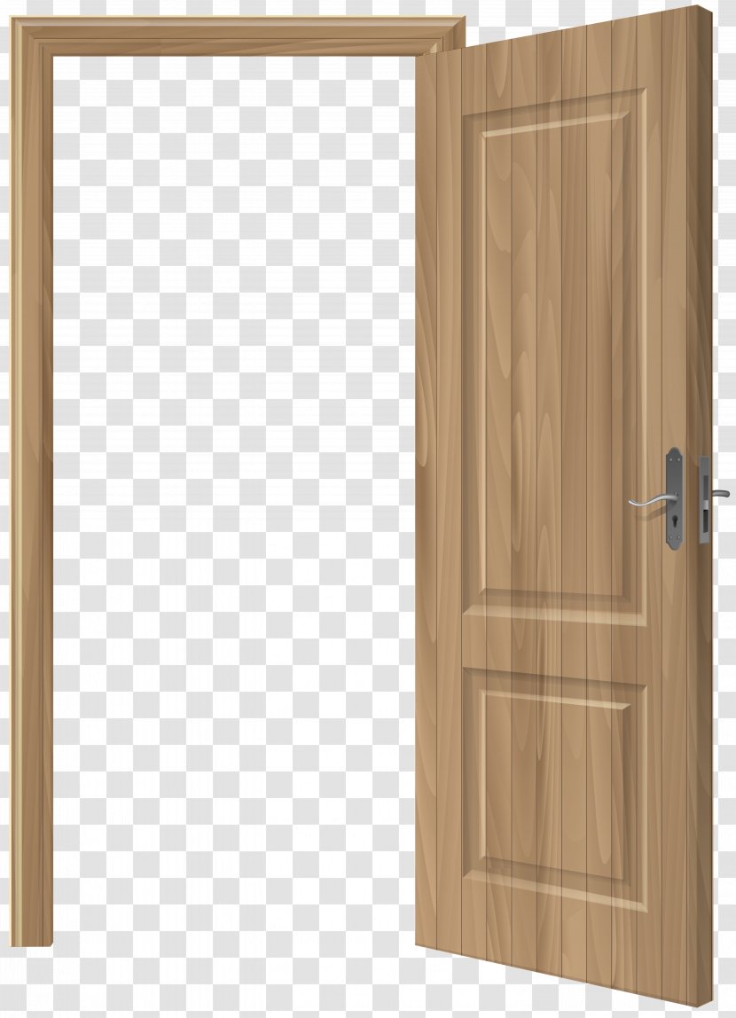 Door Wood Armoires & Wardrobes Clip Art - Wardrobe - Closet Transparent PNG