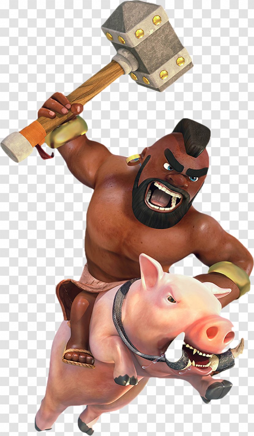 Clash Of Clans Royale Image Hay Day Pig - Figurine Transparent PNG