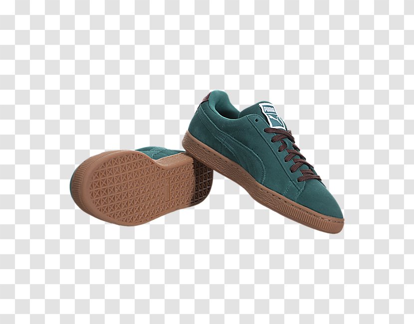 Suede Skate Shoe Puma Sneakers - Footwear - Brown Transparent PNG