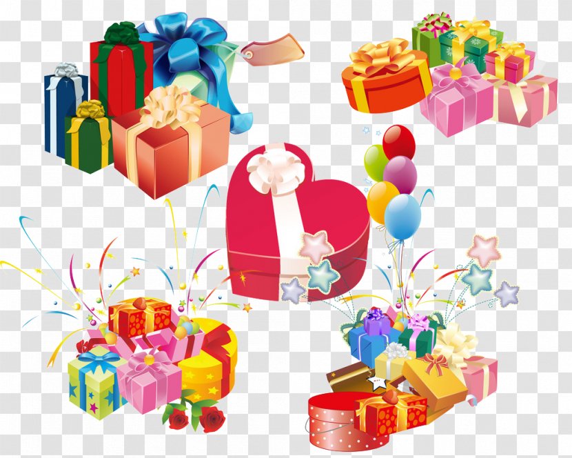 Gift Box Christmas Illustration - Color Heap Transparent PNG