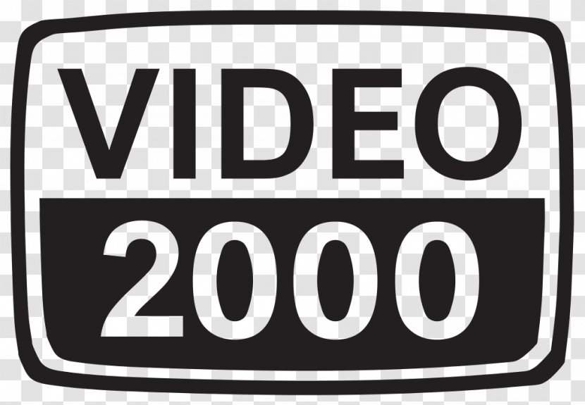 VHS Video 2000 Videotape Logo - Analog Recording - Brandsoftheworld Transparent PNG
