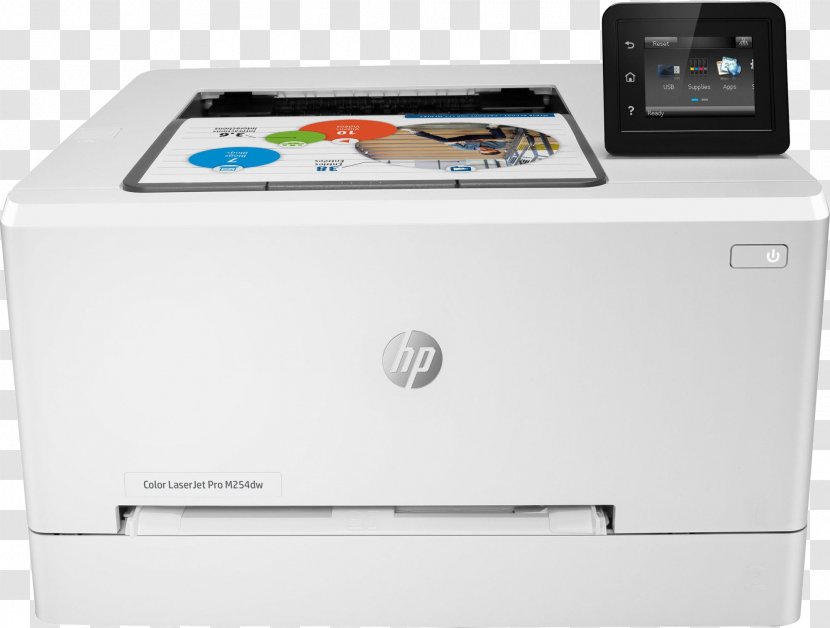 Hewlett-Packard HP LaserJet Pro M254 Multi-function Printer Laser Printing - Technology - Hewlett-packard Transparent PNG