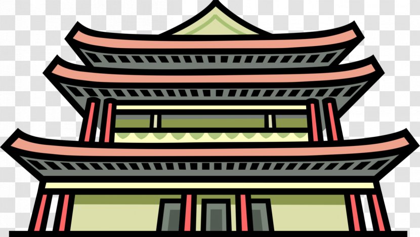 Japan Building Chinese Architecture Clip Art Transparent PNG