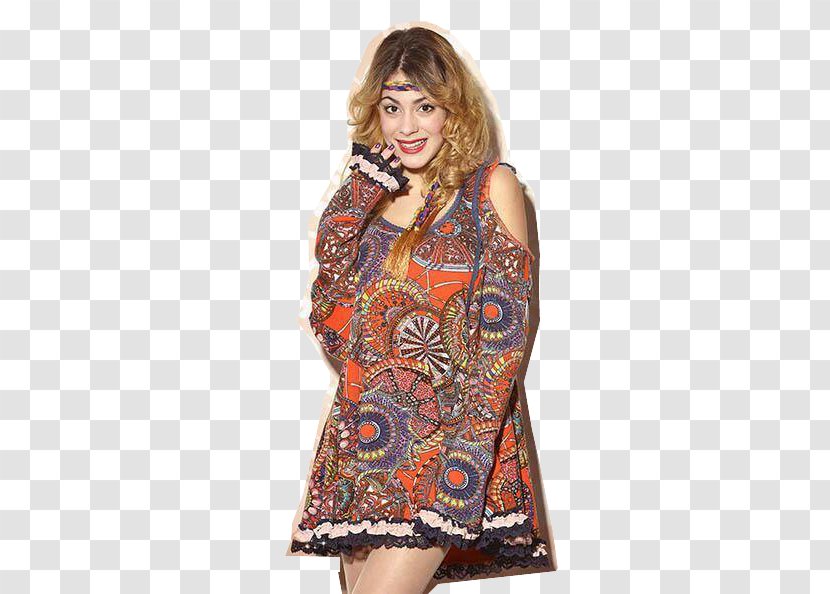 Martina Stoessel PhotoScape Paisley Shoulder Sleeve Transparent PNG