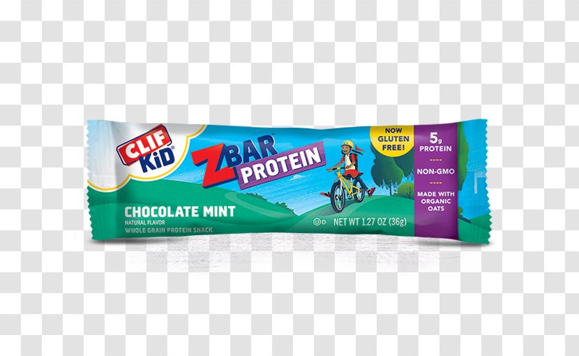 Chocolate Bar Clif & Company Mint Tree Nut Allergy - Chip Transparent PNG