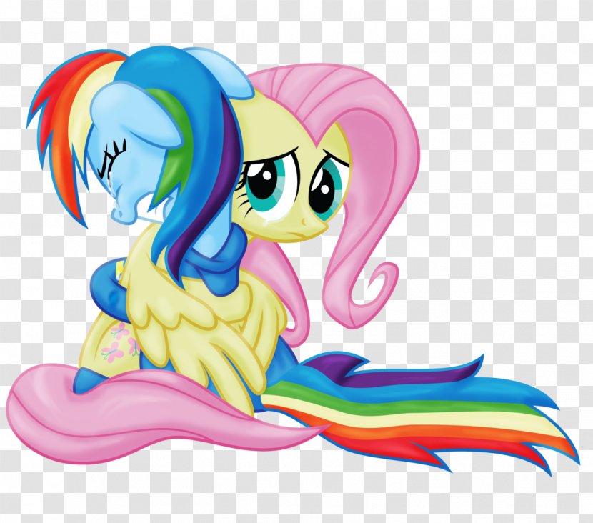 Rainbow Dash Fluttershy Pinkie Pie Pony Rarity - Cartoon - My Little Transparent PNG