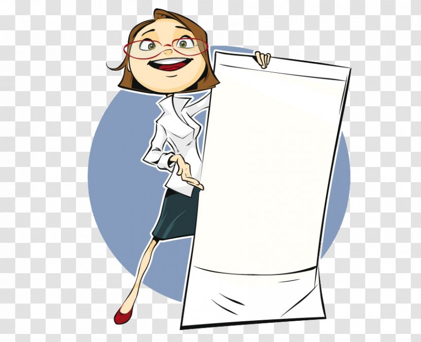 Businessperson Download Clip Art - Cartoon Show Teacher Creative Image Transparent PNG