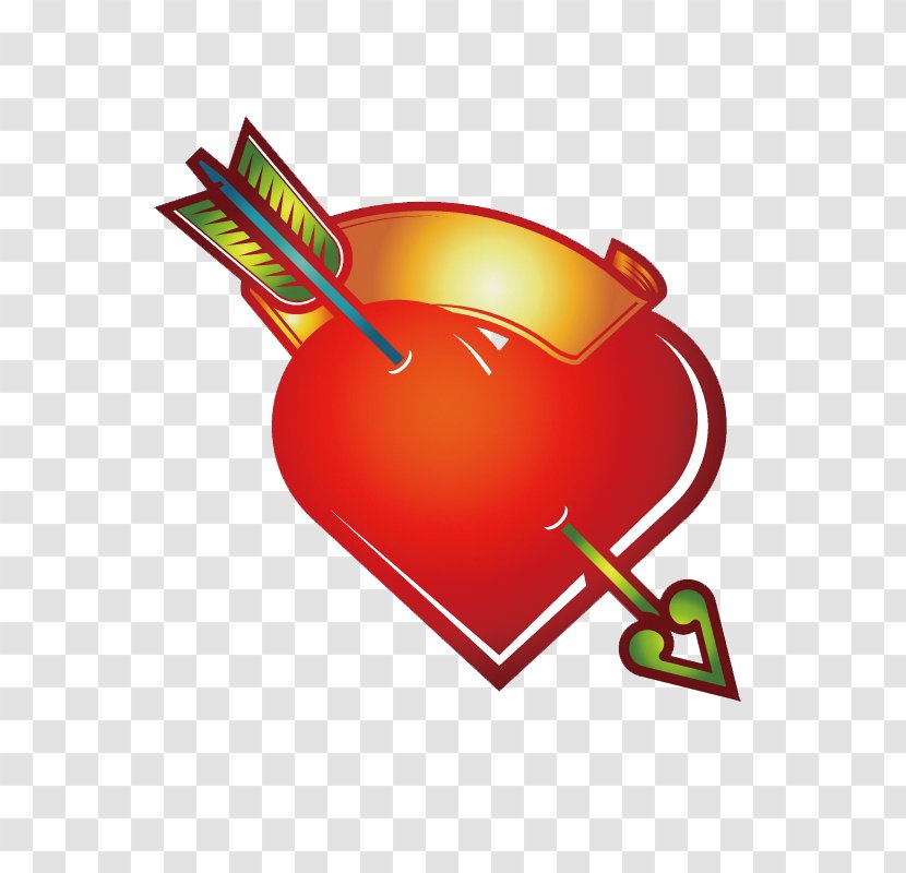 Cupid Heart Arrow - Tree - Stone Mandrel Transparent PNG