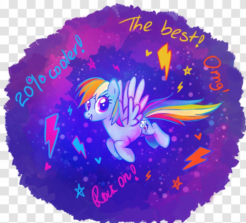 Rainbow Dash My Little Pony: Friendship Is Magic Fandom DeviantArt Character - Violet - Pegasus Transparent PNG
