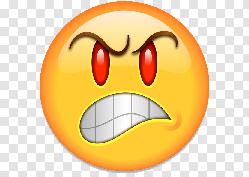 Emoji Anger Smiley Emoticon Clip Art - Emotion - Angry Transparent Transparent PNG