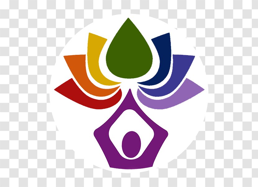 Clip Art Purple Flower Line Logo - Buddhism Totem Transparent PNG