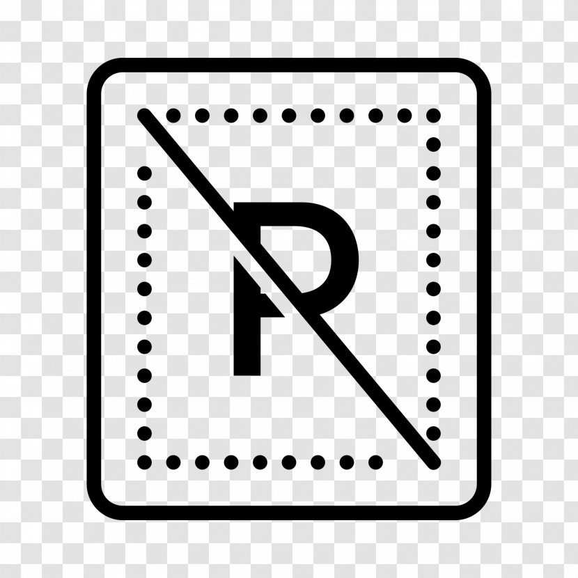 Form Font - Cartoon - No Parking Transparent PNG