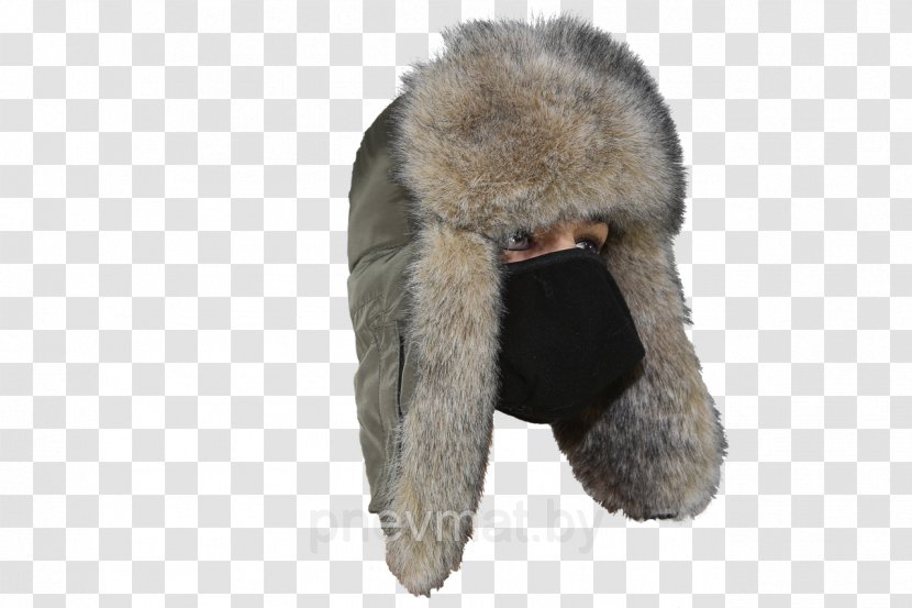 Ushanka Baseball Cap Ice Fishing Headgear - Leather Transparent PNG