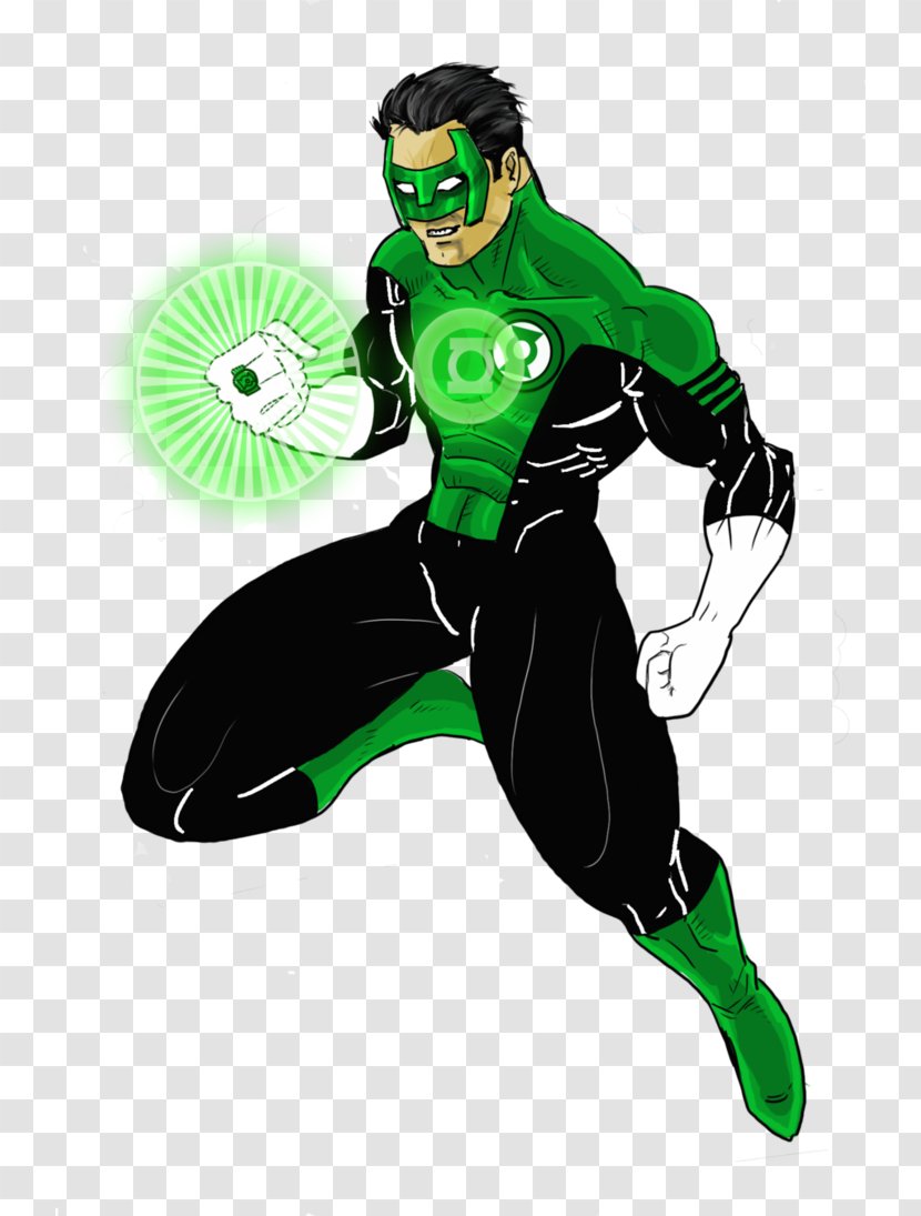 Green Lantern Kyle Rayner Superhero Batman White Corps - Young Justice - Latern Transparent PNG