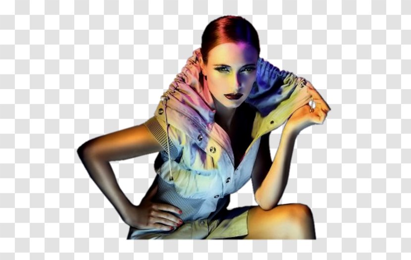 Ping Female .net Scarf - Fashion Model - Woman Transparent PNG