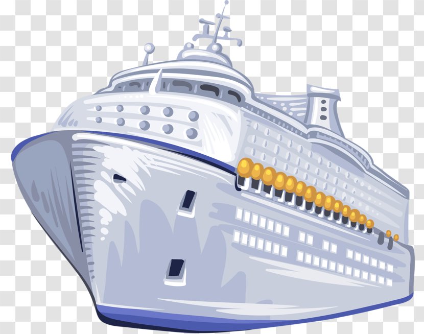 Cruise Ship Naval Architecture Yacht - Ocean Liner - Large Ships Transparent PNG