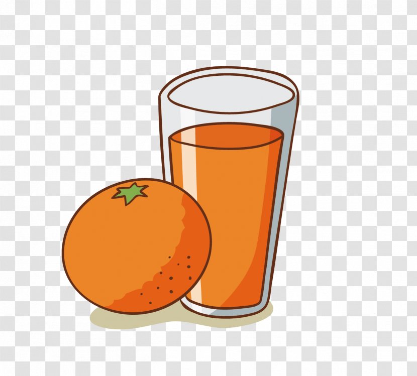 Orange Juice Cocktail Drink - Baverage Pictogram Transparent PNG