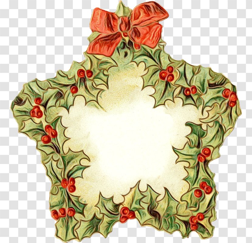 Holly - Perennial Plant Ornament Transparent PNG